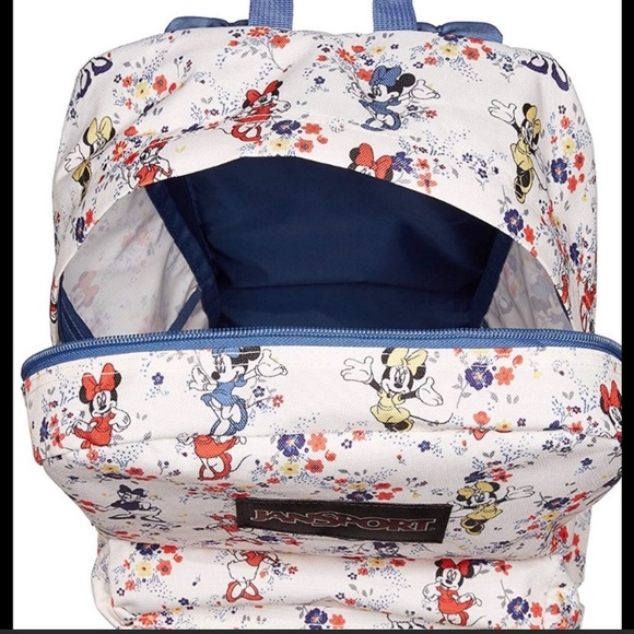 Jansport Bags Minnie Mouse Super Break Jansport Backpack Poshmark